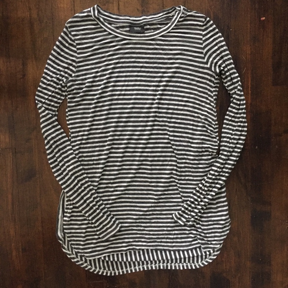 🌸Striped Tunic Tee
